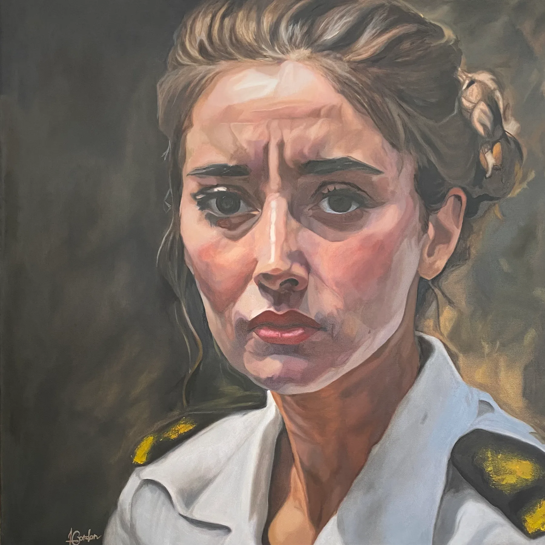 WRAN, 2025, oil on canvas